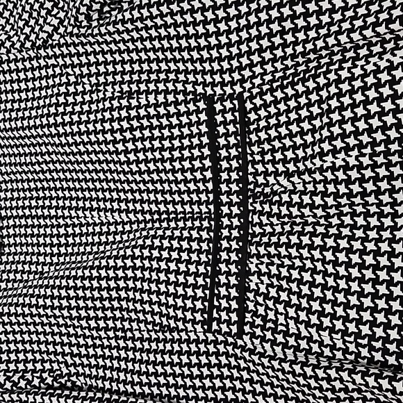 Marina Luna Black & White With Lace & Pockets Blazer Jacket Size L #W-736 - Picture 12 of 12